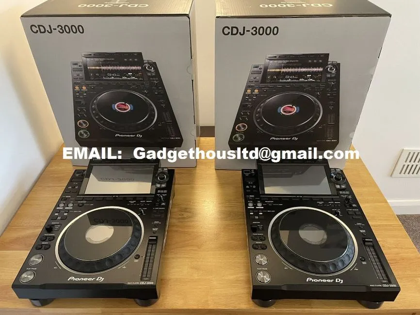  Pioneer CDJ-3000, Pioneer DJ DJM-A9, Pioneer CDJ-2000NXS2,  Image 3